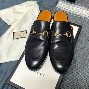 Gucci Princetown leather slipper